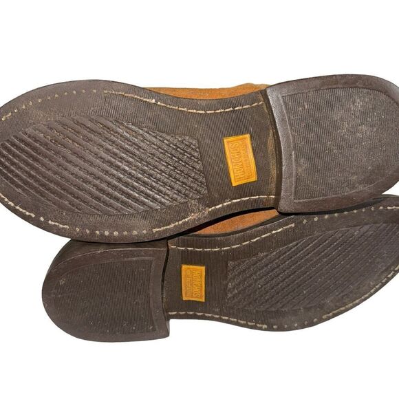 Honchos Boots Brown Suede Leather Boots Men's Size 6.5 Soft Boots Oil Resistant - Picture 9 of 14